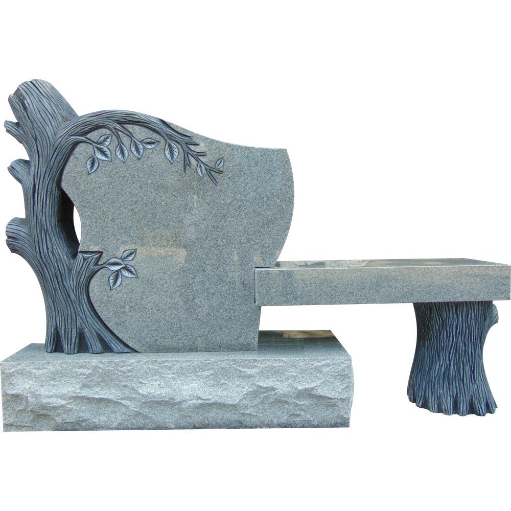 AG 816A Coral Grey granite monument design